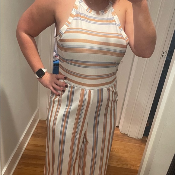 Yellow and blue striped jumper - Picture 3 of 3